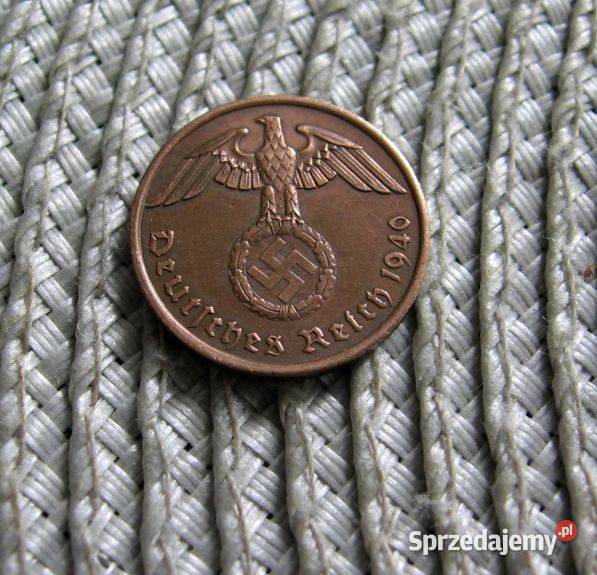 Niemcy 2 Reichspfennig 1940r A Kalisz