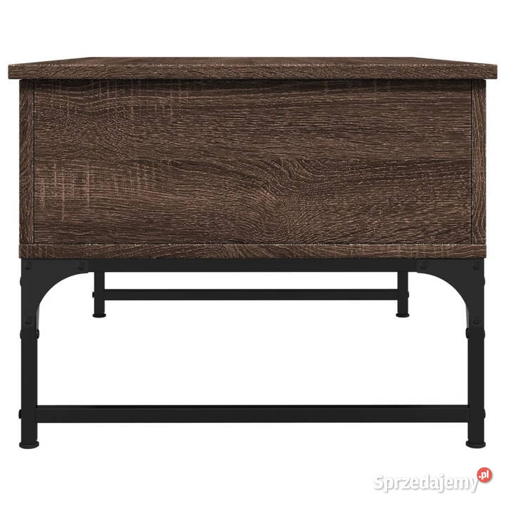 Stolik kawowy brązowy dąb 70x50x40 WM845375 mazowieckie
