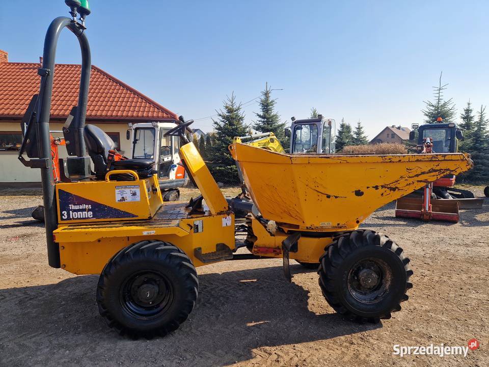 Wozidło budowlane Thwites Mach 580 3 tony Ryżki