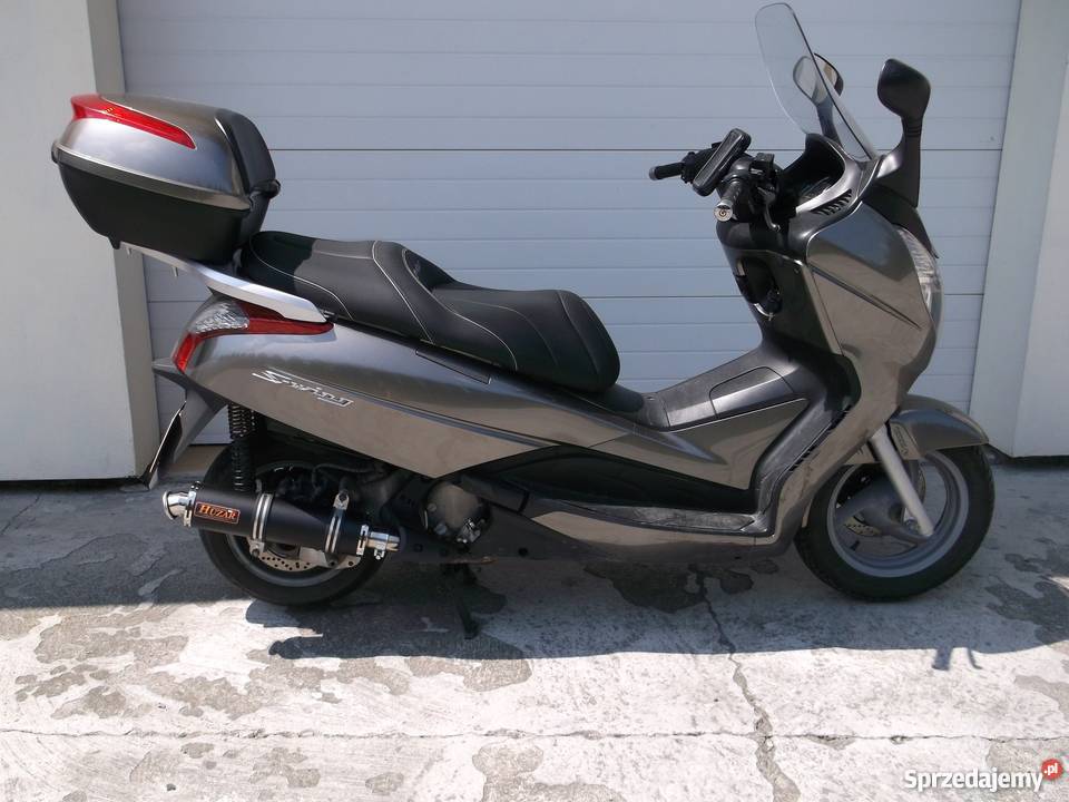 HUZAR EXHAUST wydech tłumik OWAL SUZUKI BURGMAN Błażowa