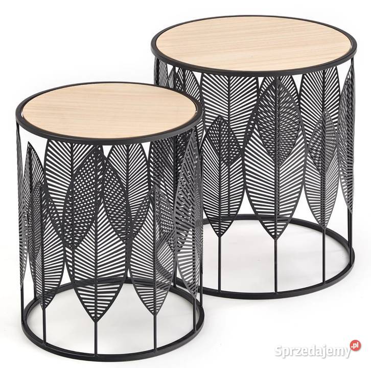 Zestaw dwóch stolików kawowych