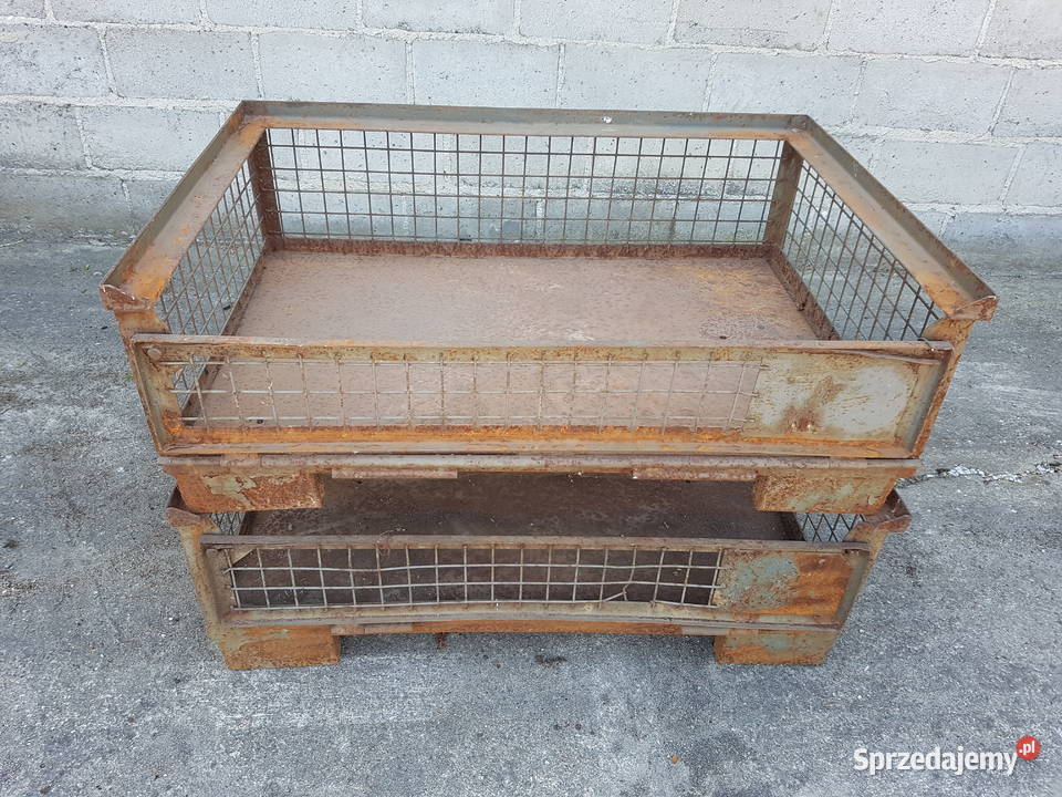 Giterbox 12 pojemnik metalowy siatkowy Wiskitki