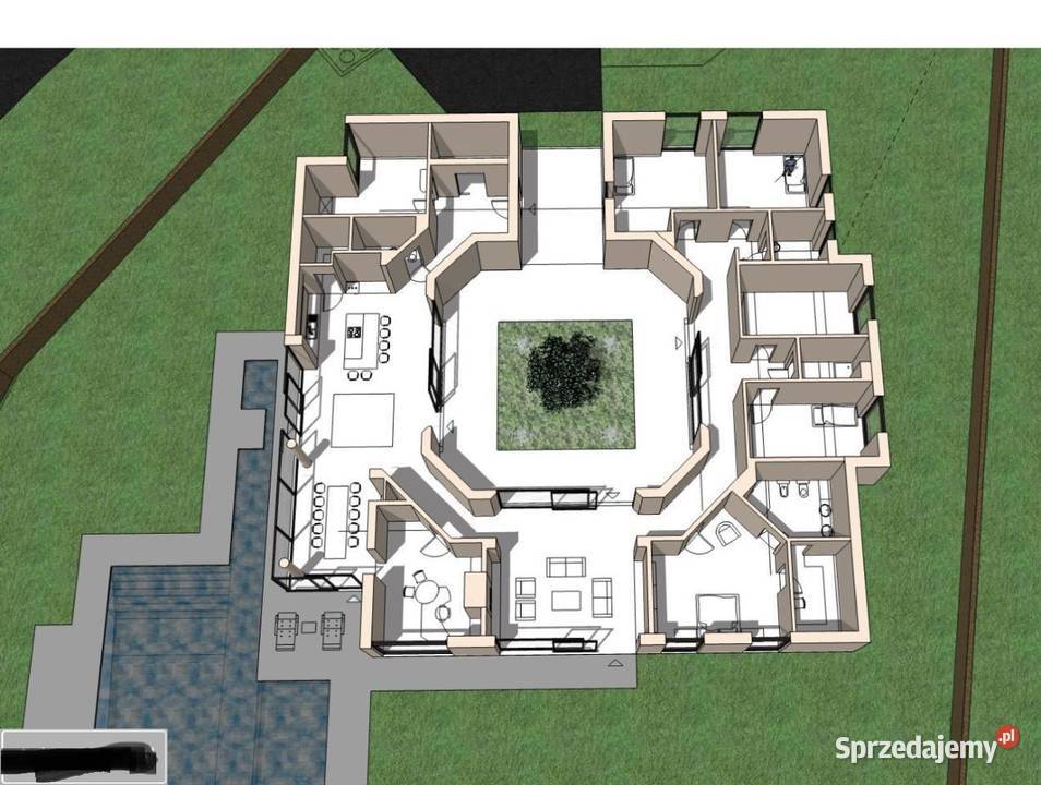 Działka budowlana 3000 m2 MEDIA Żórawina