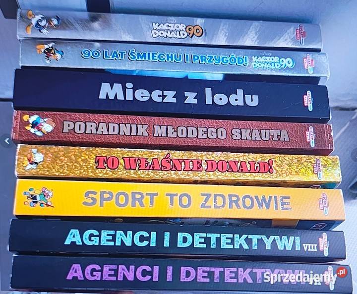 Komiksy Kaczora Donalda x 8 Toruń