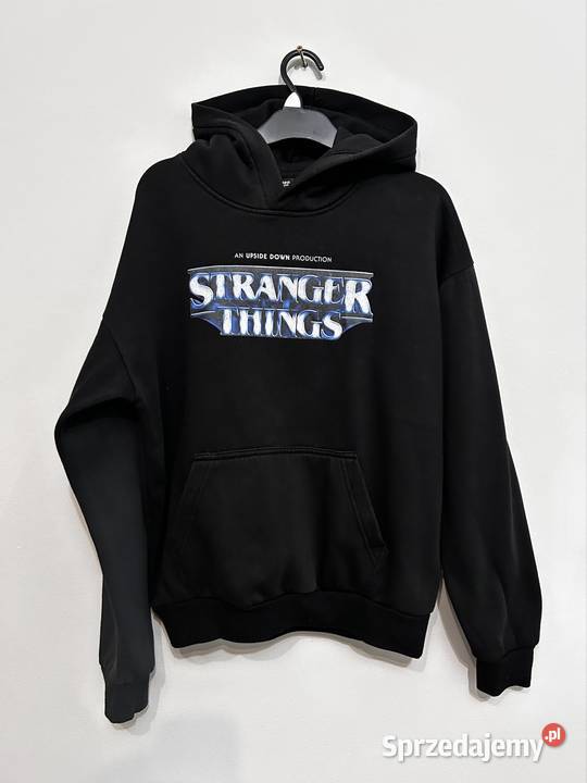 Bluza Stranger Things XS czarna bluza z kapturem Wyszków