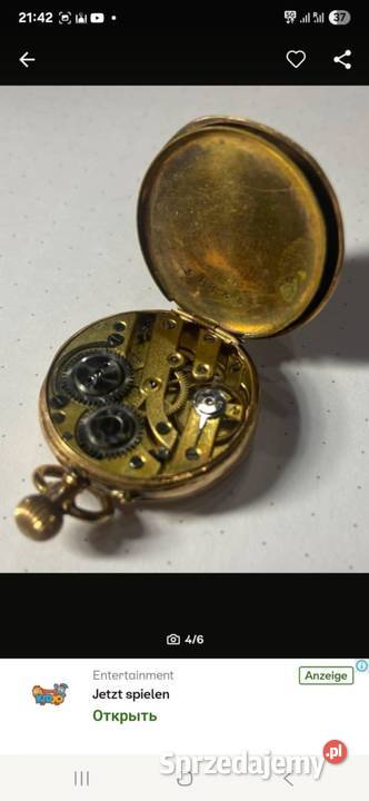 Stary Niemiecki zegarek kieszonkowy Pozostałe Gołowierzchy