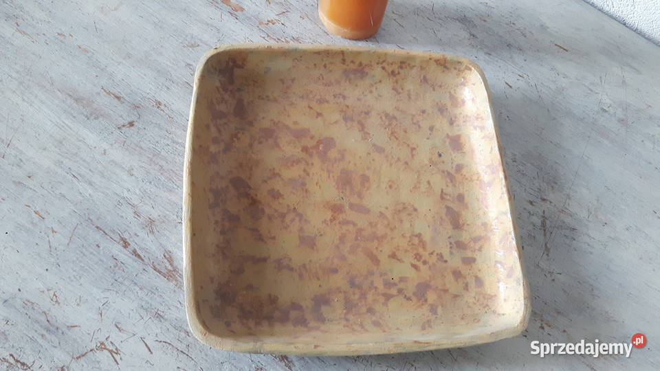 Talerz ceramiczny ręcznie wykonany Otwock