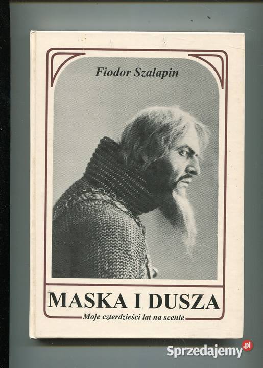 maska i dusza Moje czterdzieści lat na scenie Szczecin sprzedam