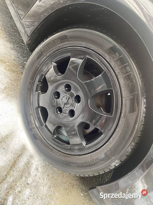 Felgi Opel Astra H 5x110 czarne Samochodowe śląskie Chorzów