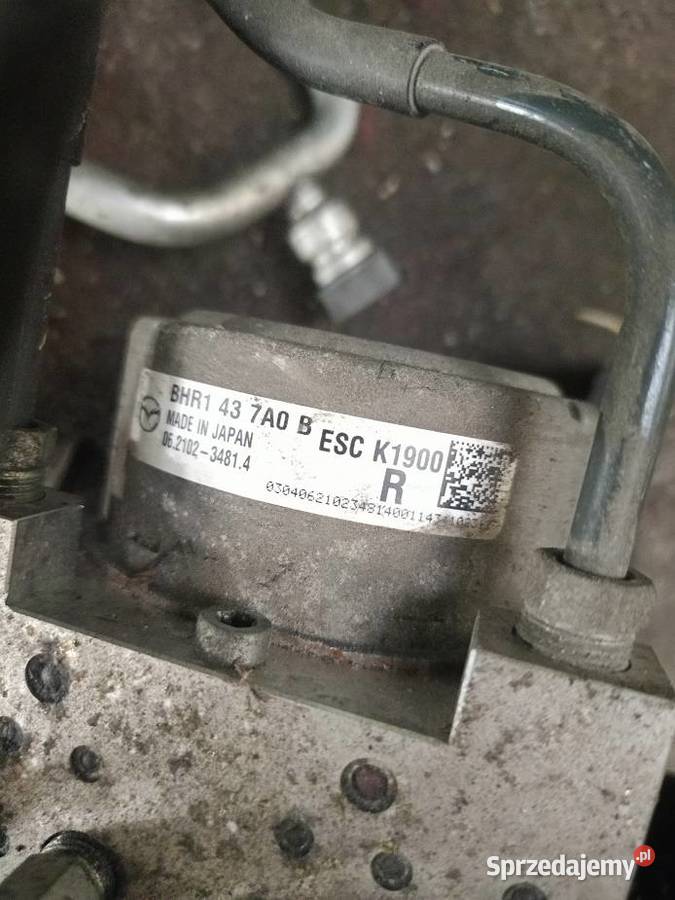 POMPA ABS BHR1437A0B MAZDA 3 III BM 22 D Układ hamulcowy Słupca