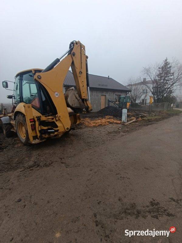 Usługi koparko ładowarka minikoparka Żarki usługi budowlane