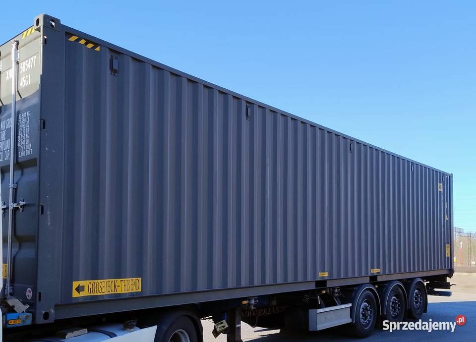 12m 40HC Kontener morski double door Nowy sprzedam