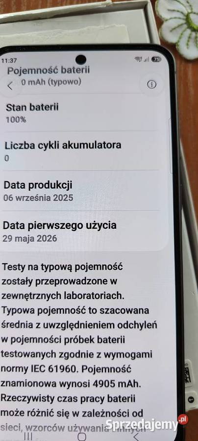 Smartfon SAMSUNG Galaxy A57 5G 8 GB 256 GB Kielce sprzedam