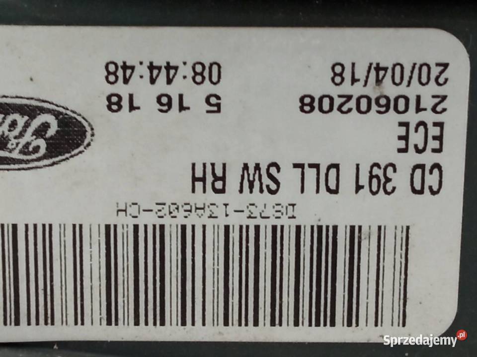 LAMPA TYŁ W KLAPĘ PRAWA KOMBI LED DS7313A602CH Lampy tylne