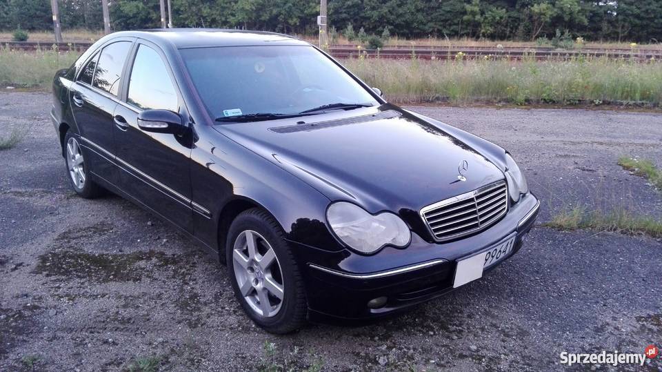 Mercedes C klasa W 203 27 cdi AUTOMAT Avangarde elektrochrom. lusterka boczne Jastrowie