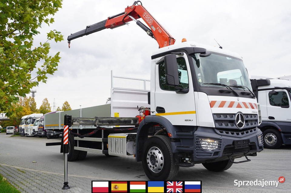 MercedesBenz Arocs 1830 Platforma 16 EPAL HDS Kraków