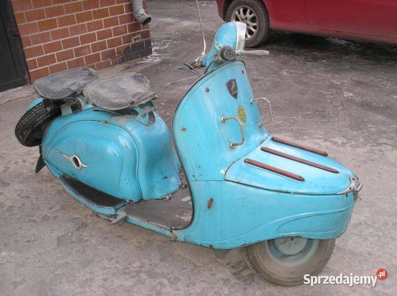 Retro skuter Peugeot 157 B Sedes Siedlce