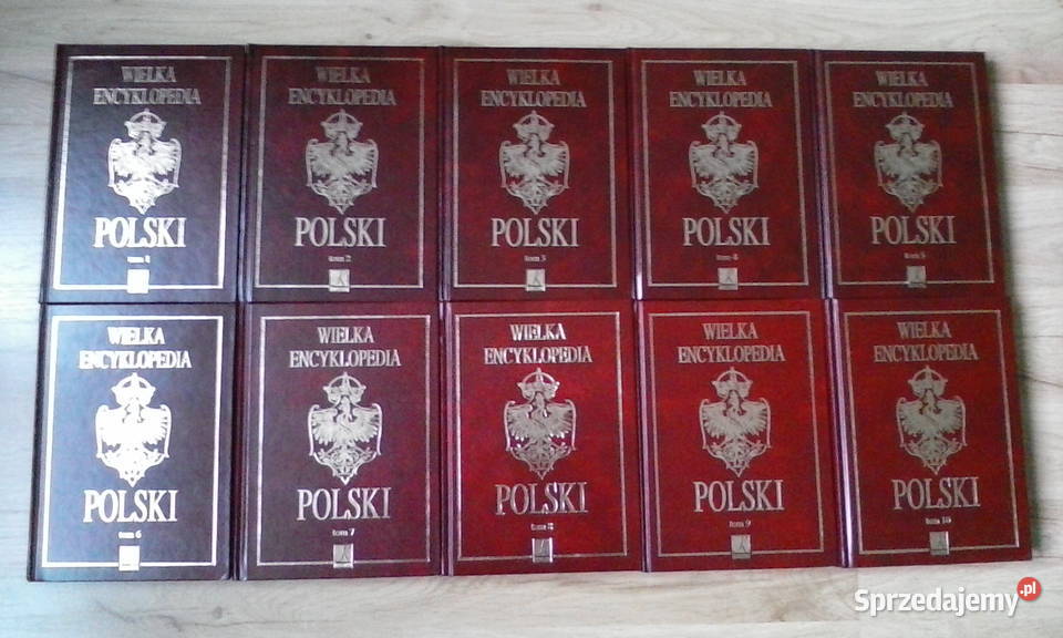 Wielka Encyklopedia Polski 10 tomów nowe nieużywane
