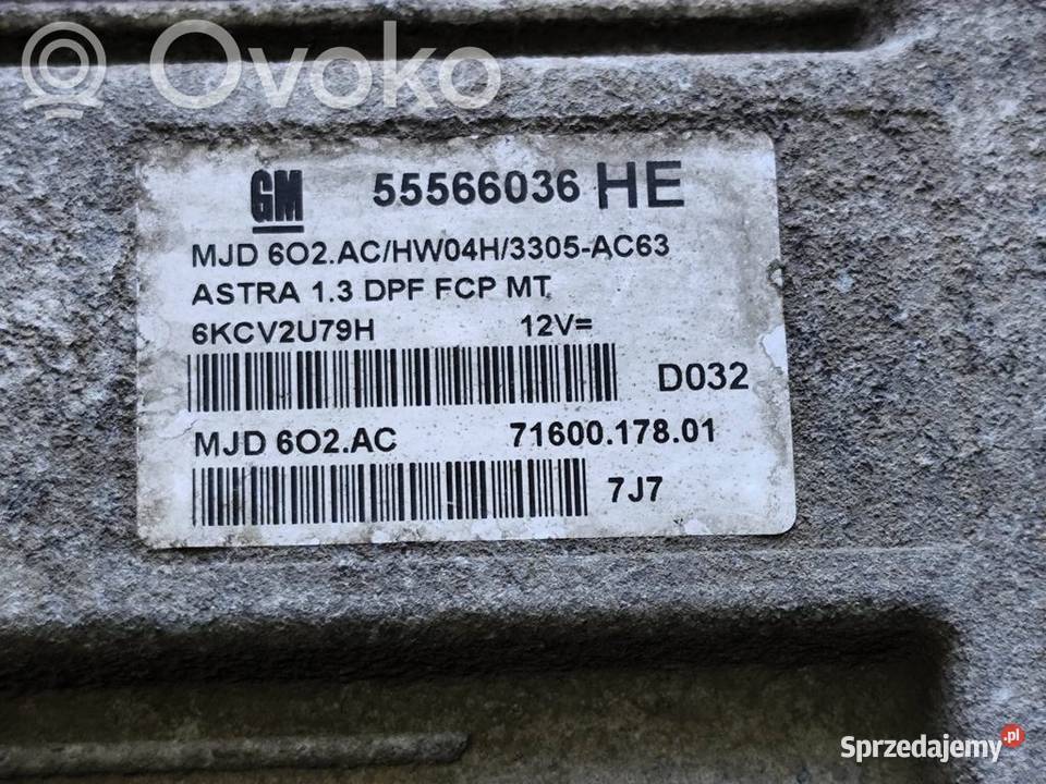 Opel Corsa D Astra H 13CDTI STEROWNIK MODUŁ
