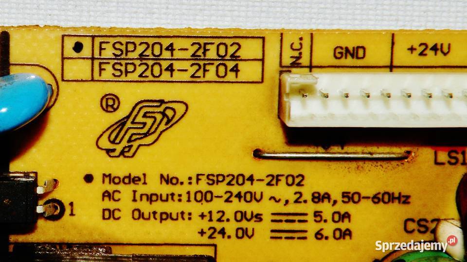 Moduł zasilacza FSP2042F02 telewizora Grundig Bydgoszcz