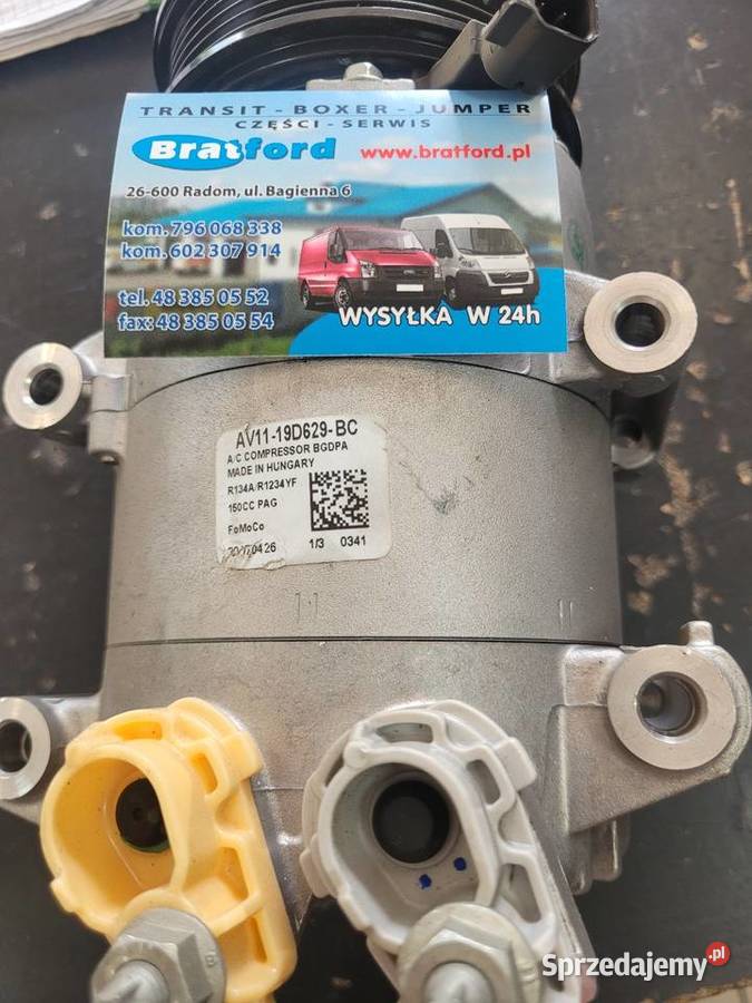 Sprężarka klimatyzacji Ford AV1119D629BC osobowe sprzedam