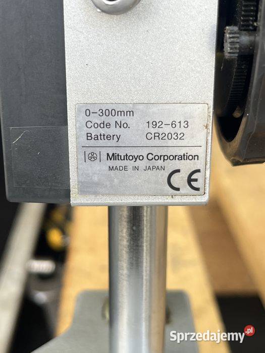 Mitutoyo wysokościomierz cyfrowy 0300 mm Japan Tuliszków