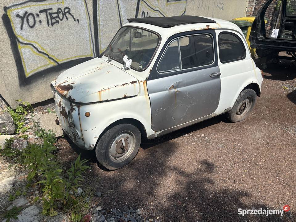 Fiat 500 1970r bez papierów bez silnika Katowice