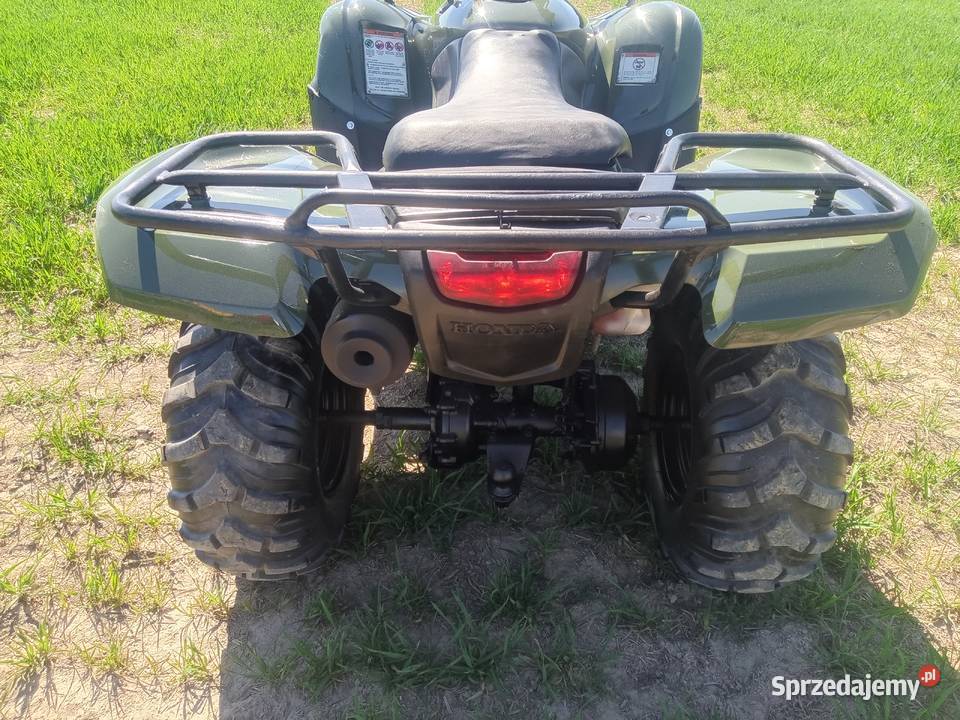 honda trx 420 4x4 wtrysk transport Lublin sprzedam