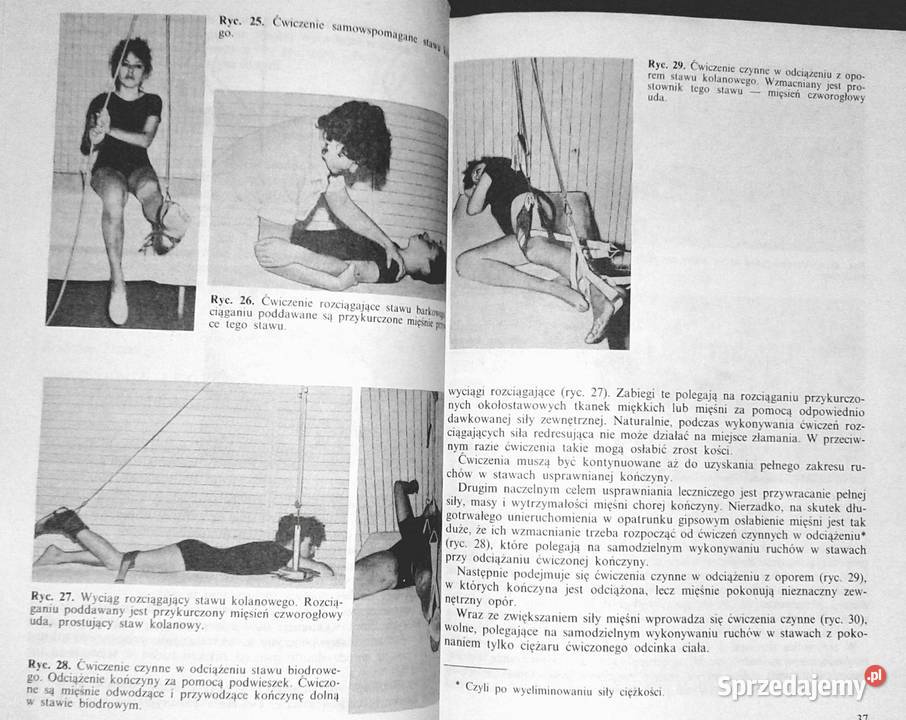 Ćwiczenia usprawniajace w uszkodzeniach kości i Chełm sprzedam