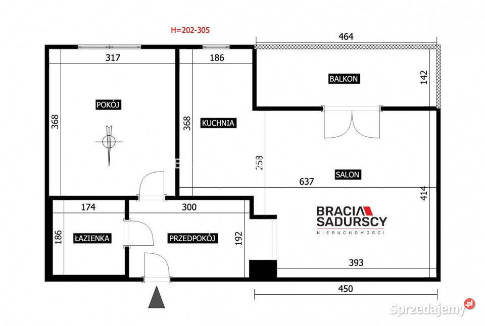Sprzedaż mieszkania Kraków Borkowska 464m2 2 Liczba pokoi 2 sprzedam