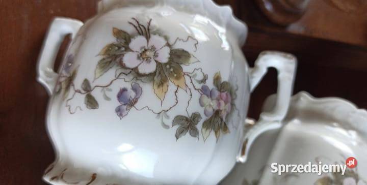 Dzbanek Ohme Syg z lat 18831920 r Wytwórnia Porcelana i szkło Gdańsk