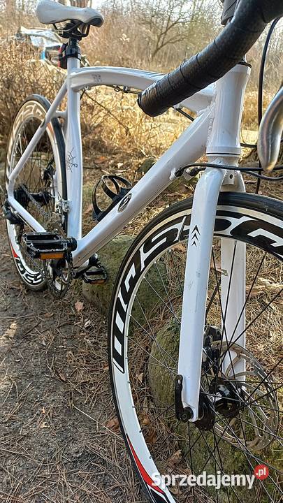 Alu Rower Szosowy Kolarka Gravel Mqssq WiFi 2x7 Wołów sprzedam