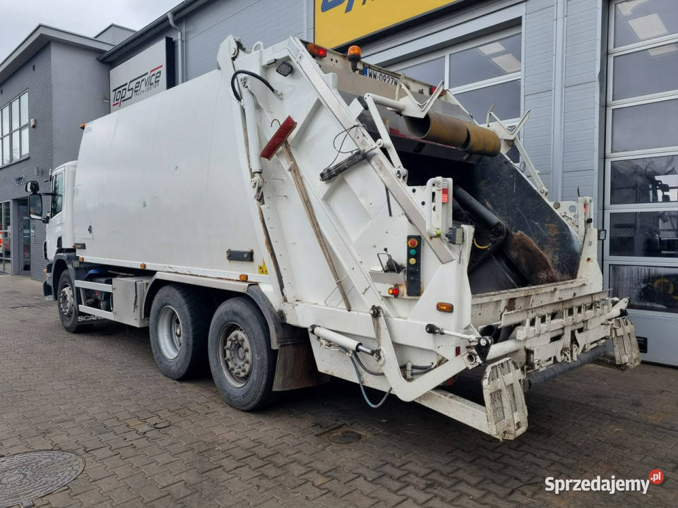 śmieciarki Scania P360 P360 Śmieciarka Zabudowa ESP Sokołów