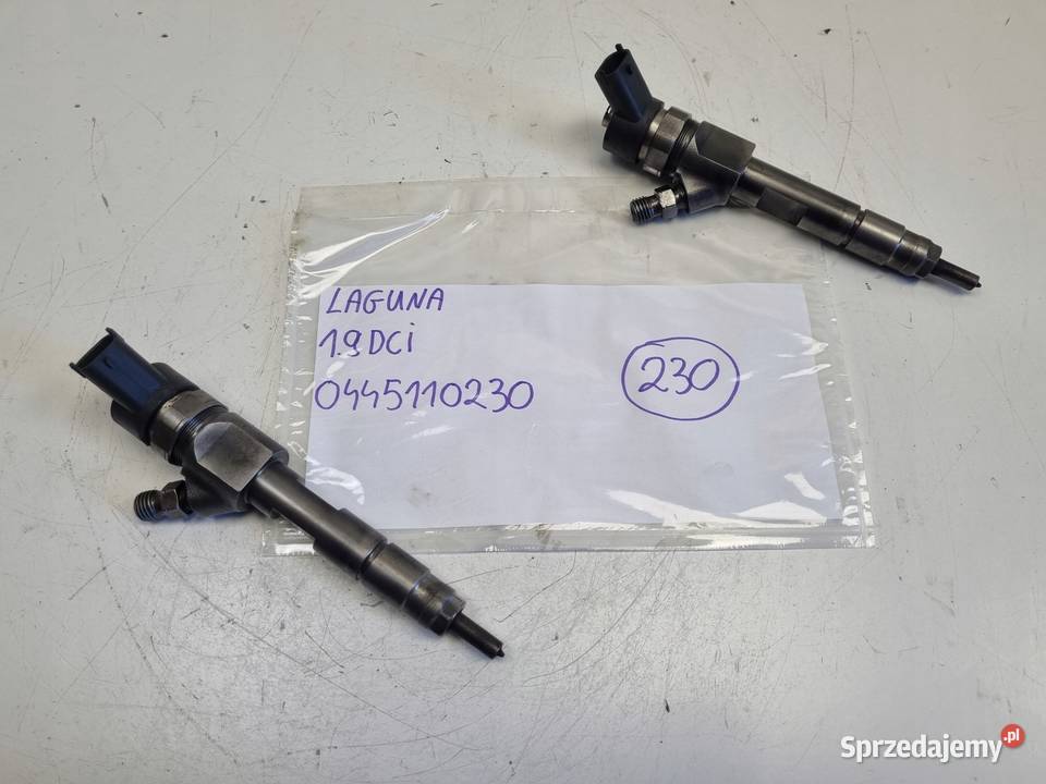 WTRYSKIWACZ Renault Laguna II 19 DCI wtrysk Wtryskiwacze Chełm