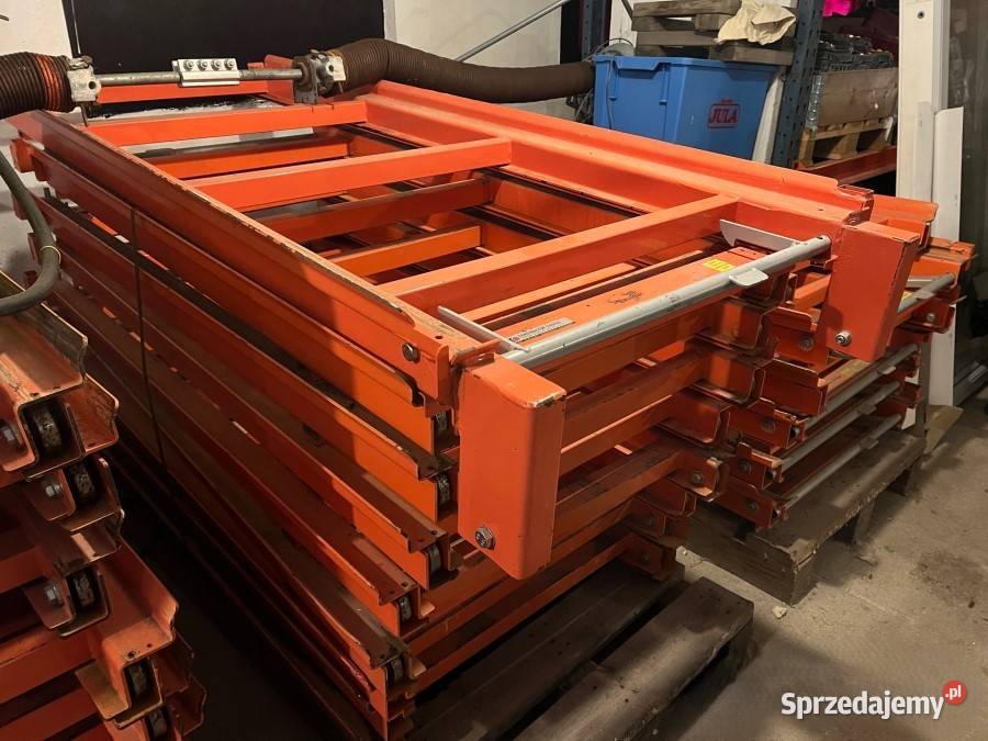 regały metalowe pomarańczowe Konstruktor