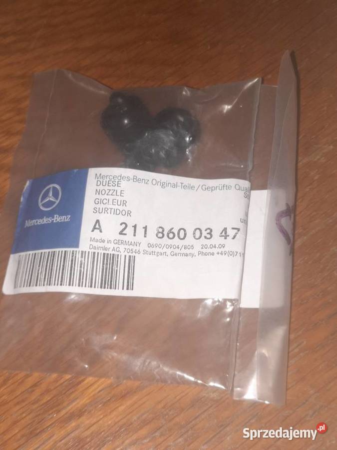 MERCEDES W211 lewa głowica spryskiwacza Jet Wschowa