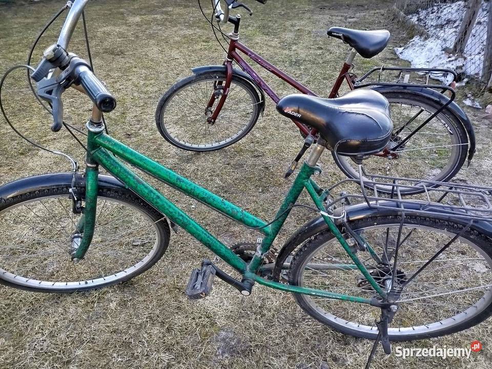 Rowery damki dwie sztuki lubelskie