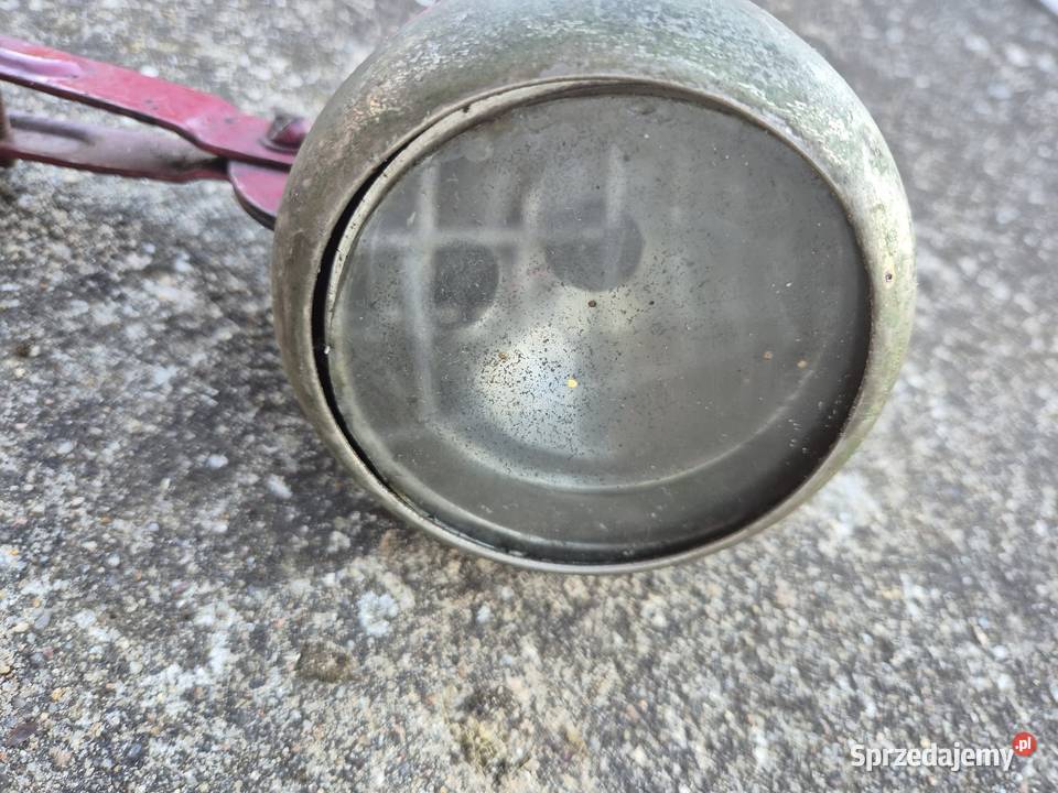 Lampa zabytkowa motorowerowa rowerowa Gulcz