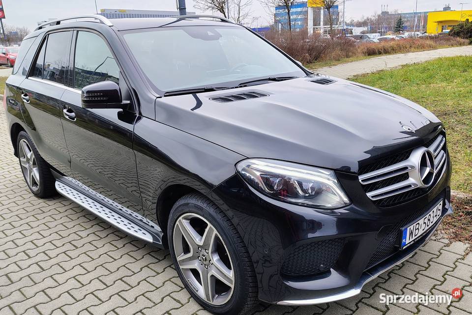 Mercedes GLE 350 AMG 4MaticSalon 1WłSerwisowany czujnik deszczu Warszawa