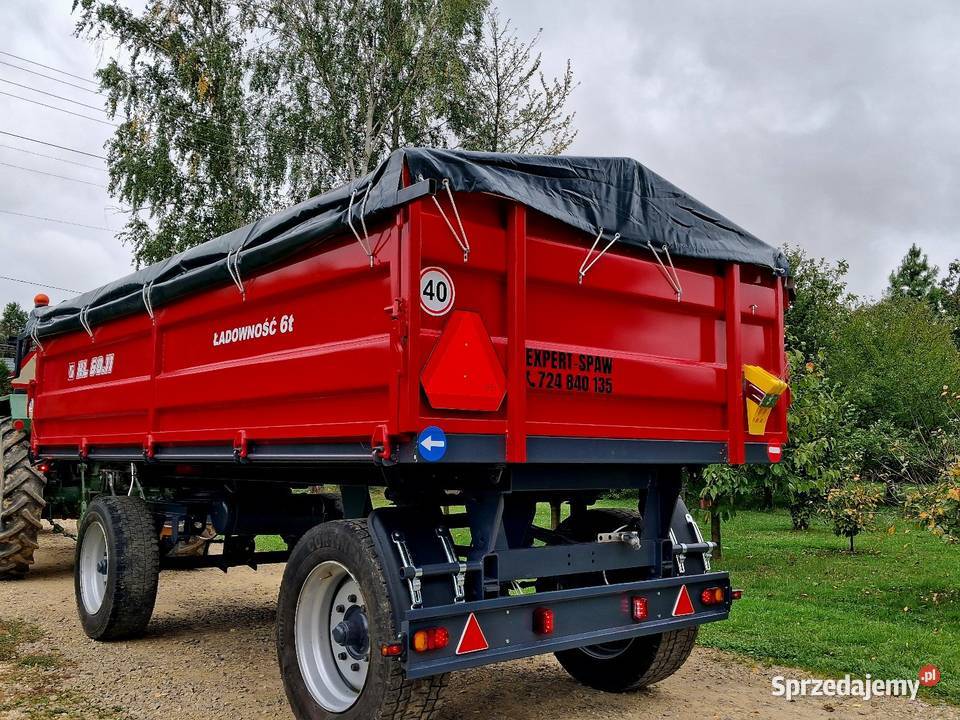 Przyczepa HL6011 lubelskie Piotrkówek sprzedam