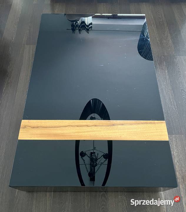 Ława stolik 70x110x22 z gazetownikiem 50x45x68 Wrocław