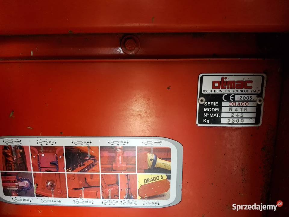 Przystawka do kukurydzy Olimac Drago 4 rzędowa Koło