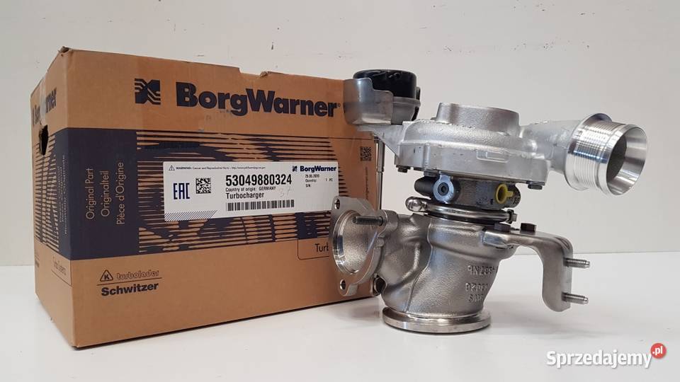 Nowa turbosprężarka BorgWarner KKK 53049880324 Siedlce