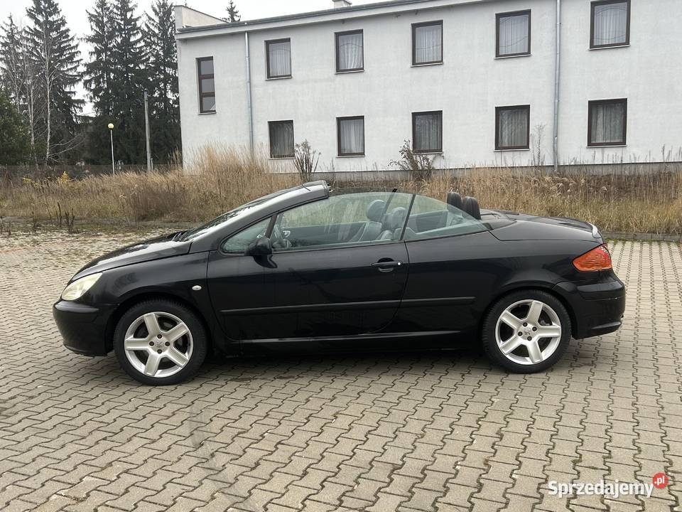 Peugeot 307CC20 LPG czarny Lubartów sprzedam