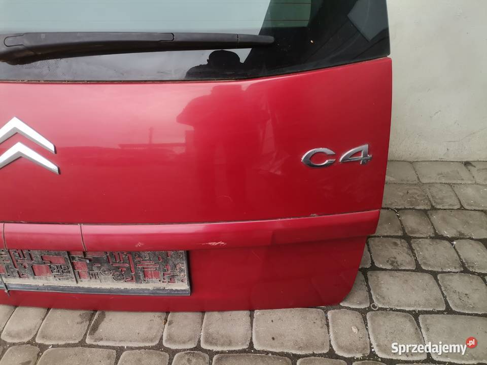 CITROEN C4 GRAND PICASSO I KLAPA BAGAŻNIKA TYŁ Nowy Sącz
