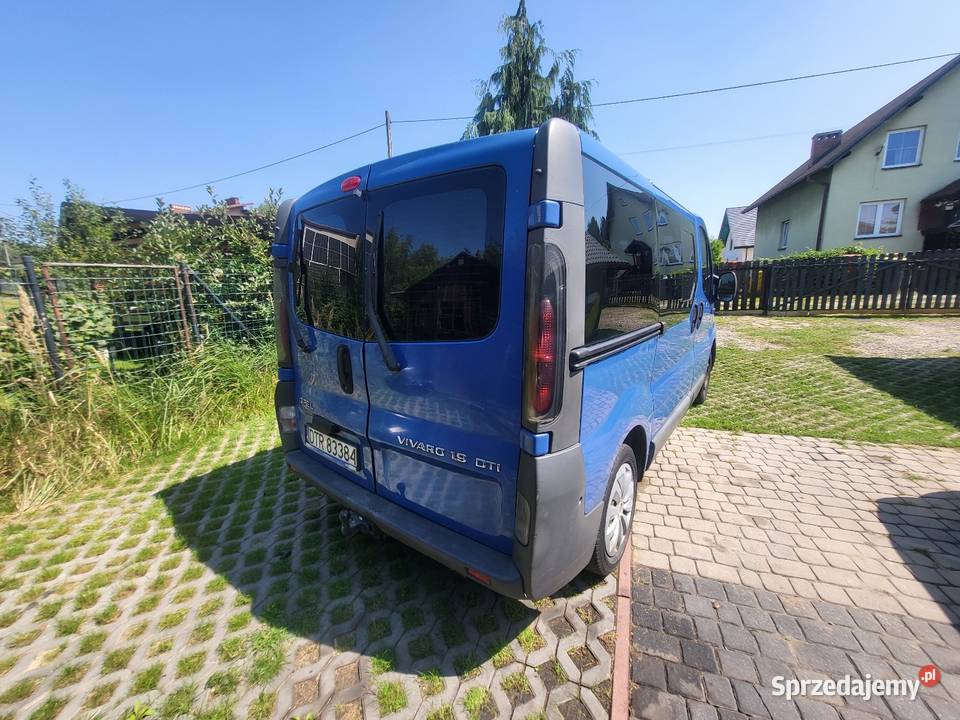 Opel Vivaro Trafic Primastar 9 osobowy klima Rybnik