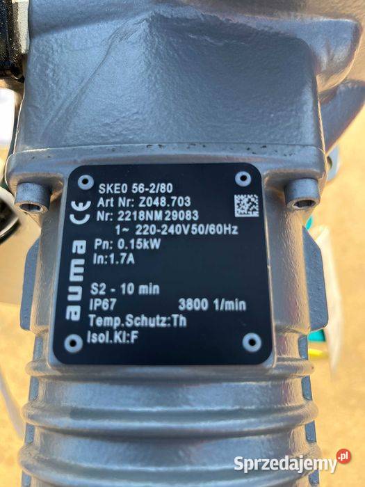 Napęd wieloobrotowy AUMA 071F10 Nowa Tuliszków