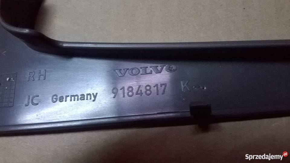 Schowek zaslepka na monety długopis volvo S60 Szadek