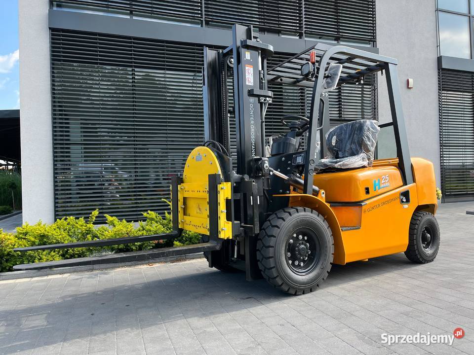 Nowy wózek widłowy z obrotnicą 25T 3m diesel pomorskie Gdynia