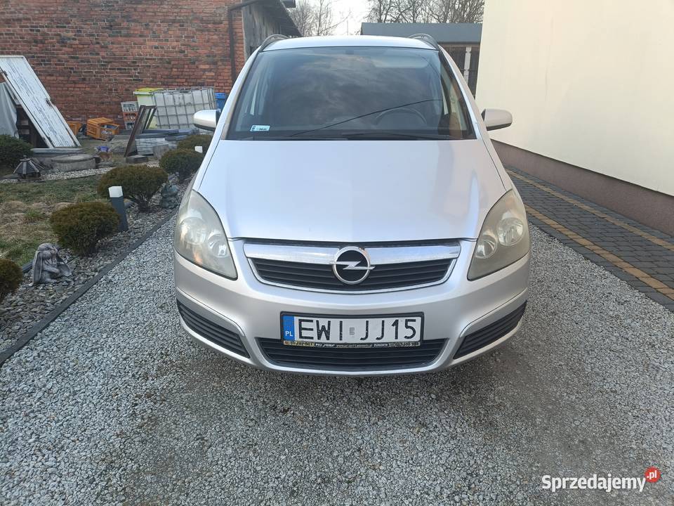 Opel ZafiraB 18 Gaz2006R7 OsoboweMożliwość Łask